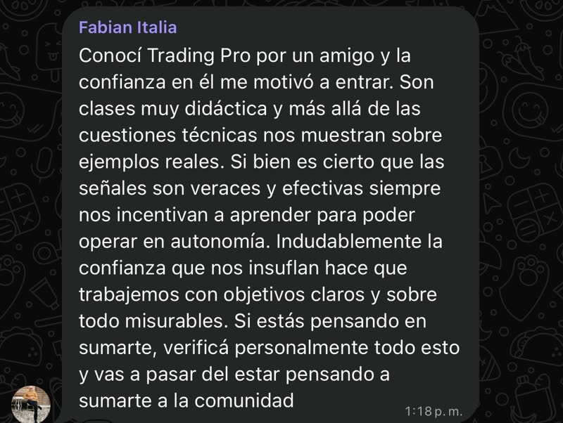 Testimonio de Fabián