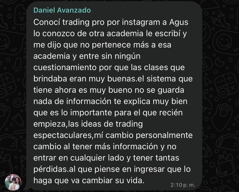 Testimonio de Daniel